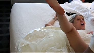 The Wedding Crashers:  Juliana Marie's Pussy Creampied