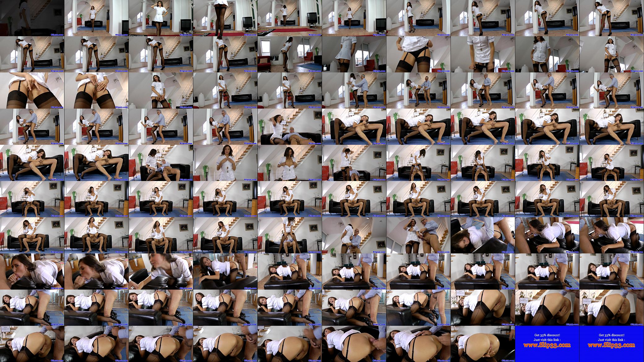 European nurse amateur doggystyled by oldman 预览图