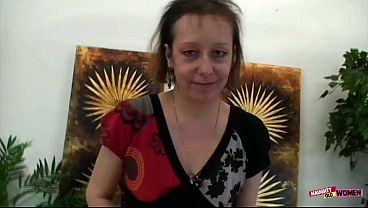 For her old pussy to get pleased the brunette requires a cock and a dildo