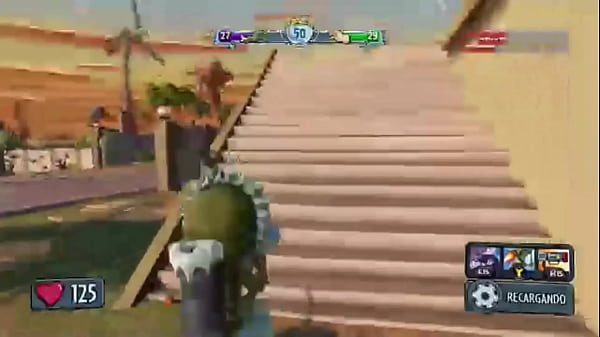  Jugando PVZ Por Primera Vez