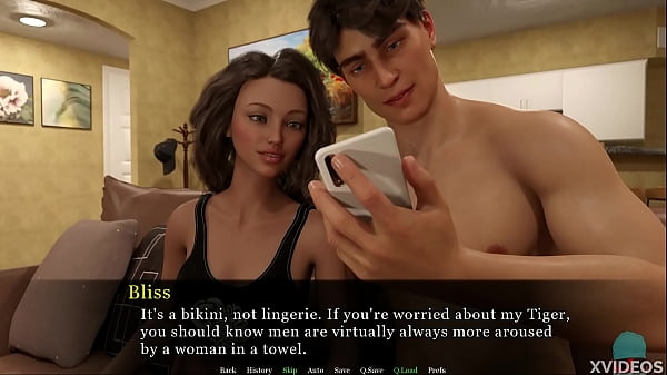 A MOMENT OF BLISS #21 • They masturbate each other while on the phone