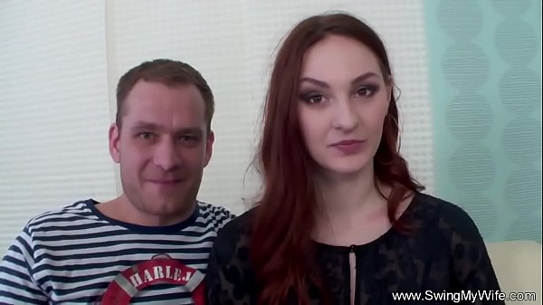 Redhead Wife Fucks Stranger For Husband