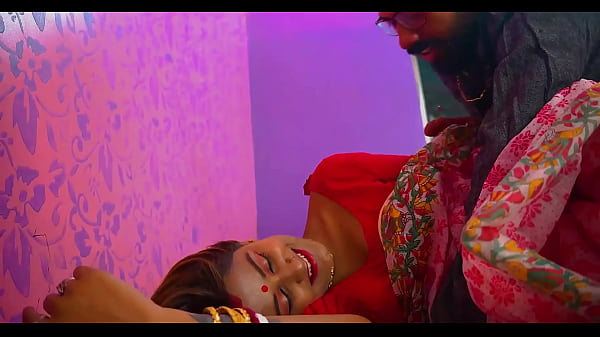 Download Video - Beautiful Hot Desi Wife Seducing Husband Having Romantic Sex On Anniversary In Hindi