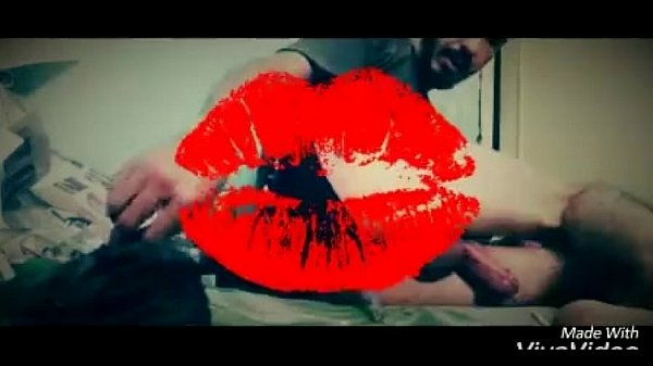 Sexy white gay play with dildo