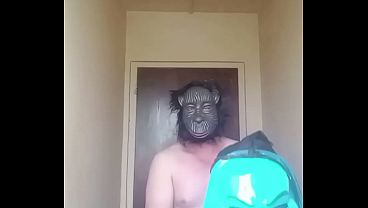 Standing Doggystyle, standing sex very hot scene with stepmom & stepson