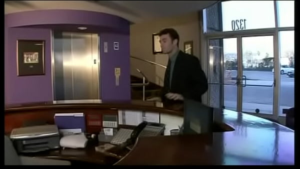 Secretary Holly Wellin Gets Anal and a Huge Creampie on the Staircase