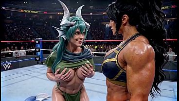 Dragon girl boxing part 1