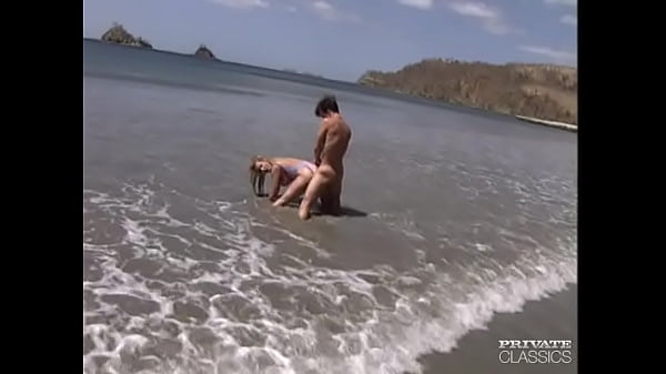Busty Sally Enjoys Anal Sex in the Beach