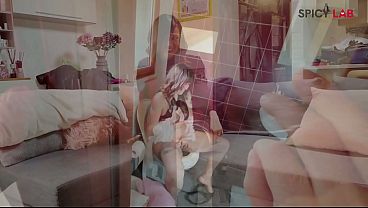 Voyeur stepson has anal threesome and DP with his father's girlfriend