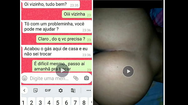 Download Video - Vizinha safada pediu pra trocar o g&aacute;s pelo whatsapp e acabou levando leitada na cama &lpar;Hist&oacute;rinha safada&rpar;