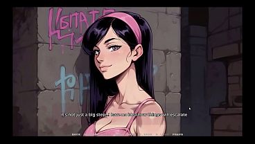 私の新しい彼女 [ TABOO Hentai Game ] Ep.71 暗い路地でのスワッピング 4SOME !