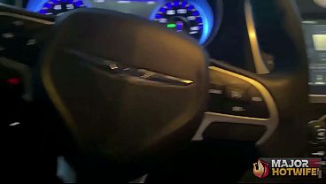 Big Titted Brunette Barbi Car Ride with Rome Major!