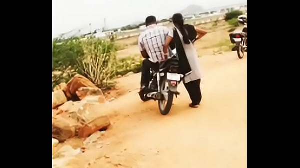 Tamil girl pressing boobs over her Bf