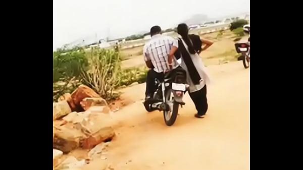 Tamil girl pressing boobs over her Bf
