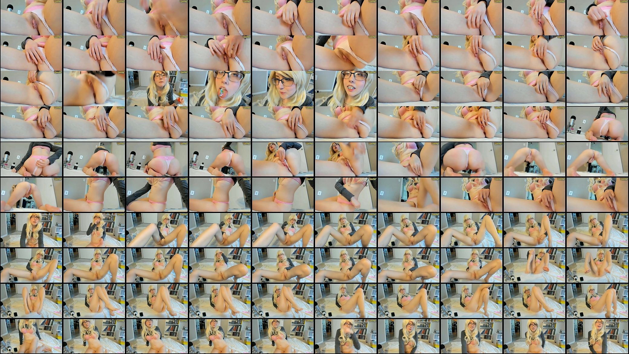 Big Clit Zoom Webcam Recording Of Sexy Blonde Amateur Happylilcamgirl 预览图