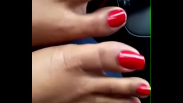 Indian red toenailsindianindian