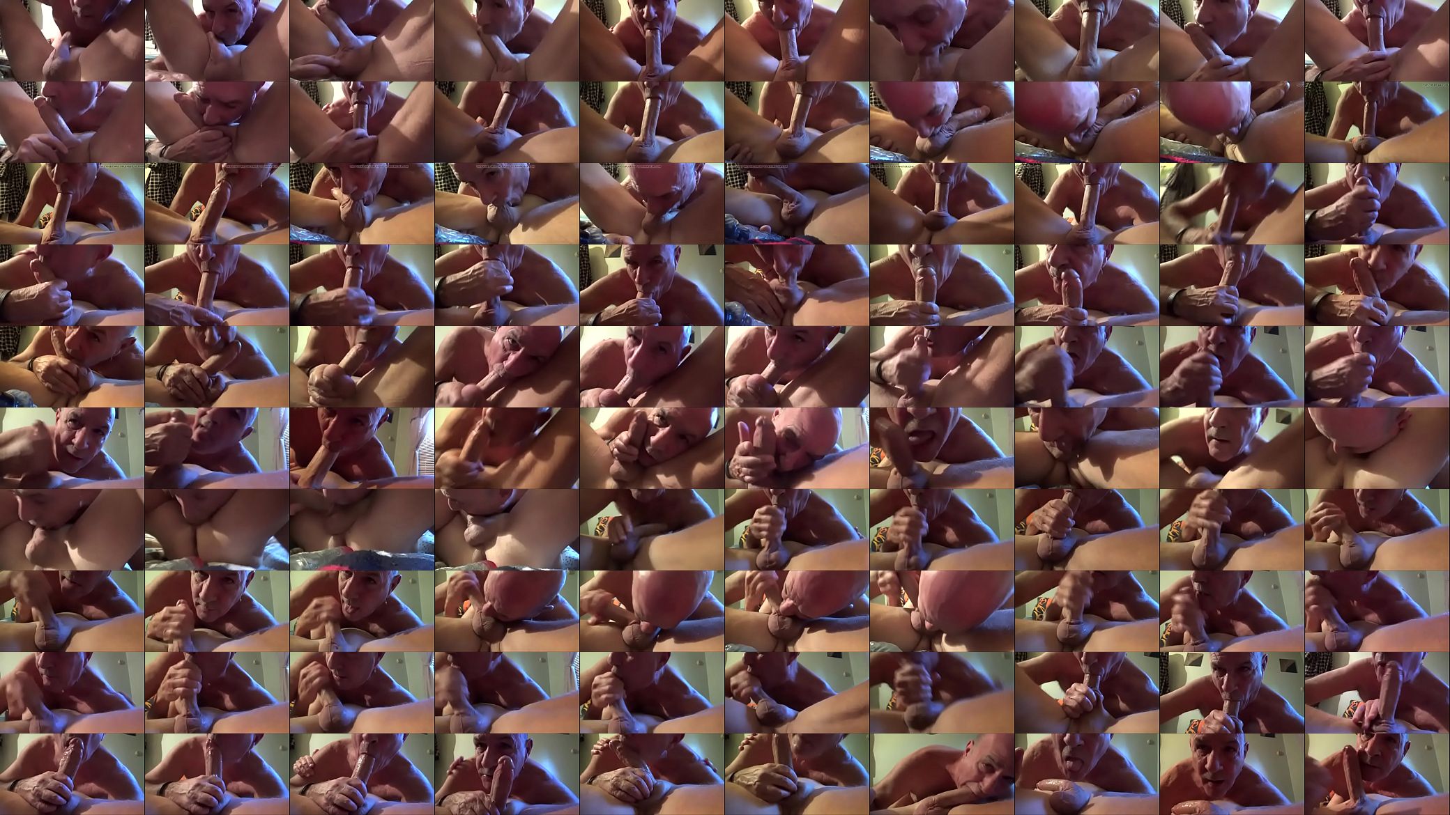 Watch me as i suck stevens cock and balls...then he feeds me 预览图