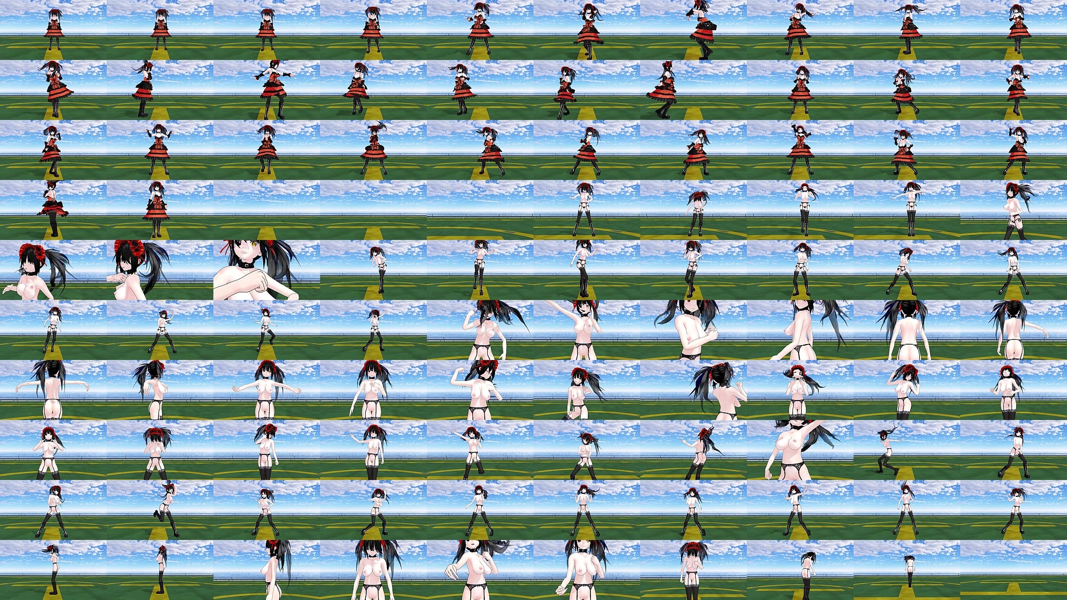 Kurumi Tokisaki MMD Dance Like a Bitch 预览图