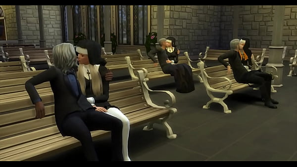 Perverse Religion of Catholic Parents Trick and Fuck the New Innocent Nuns teaching them the consequences of sin In The Temple 3D Porn Hentai