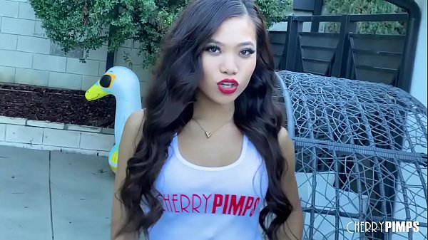 Asian Babe Vina Sky Gets Interviewed in an Exclusive Scene