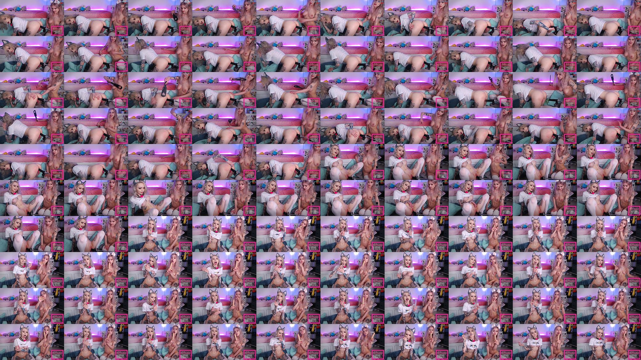 lesbian webcam girls using fuck machine 预览图