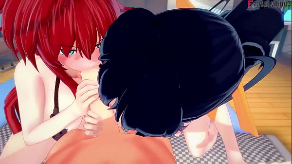 Download Video - Rias Gremory and Akeno asking me for sex and&period;&period;&period; &vert; HS DXD NTR Madness 3 &vert; Watch Full 1hr Movie on Sheer & PTRN&colon; Fantasyking3