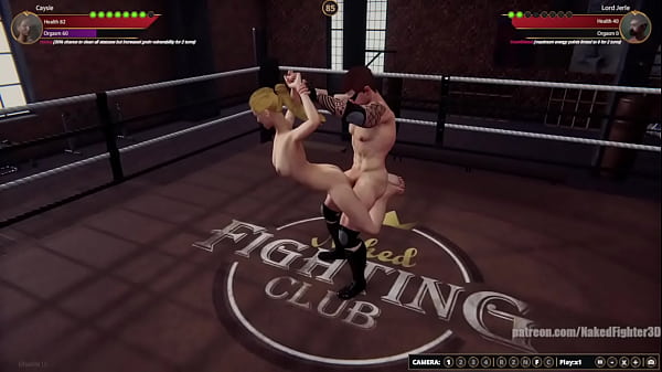 Caysie VS Lord Jerle (Naked Fighter 3D)