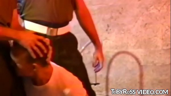 Army guys licking ass and fucking in classic po...