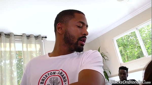 Avi Love's Make Up Sex Turns Interracial Anal Gangbang