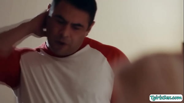Wanna see straight guy fucking her busty transexual stepsis?