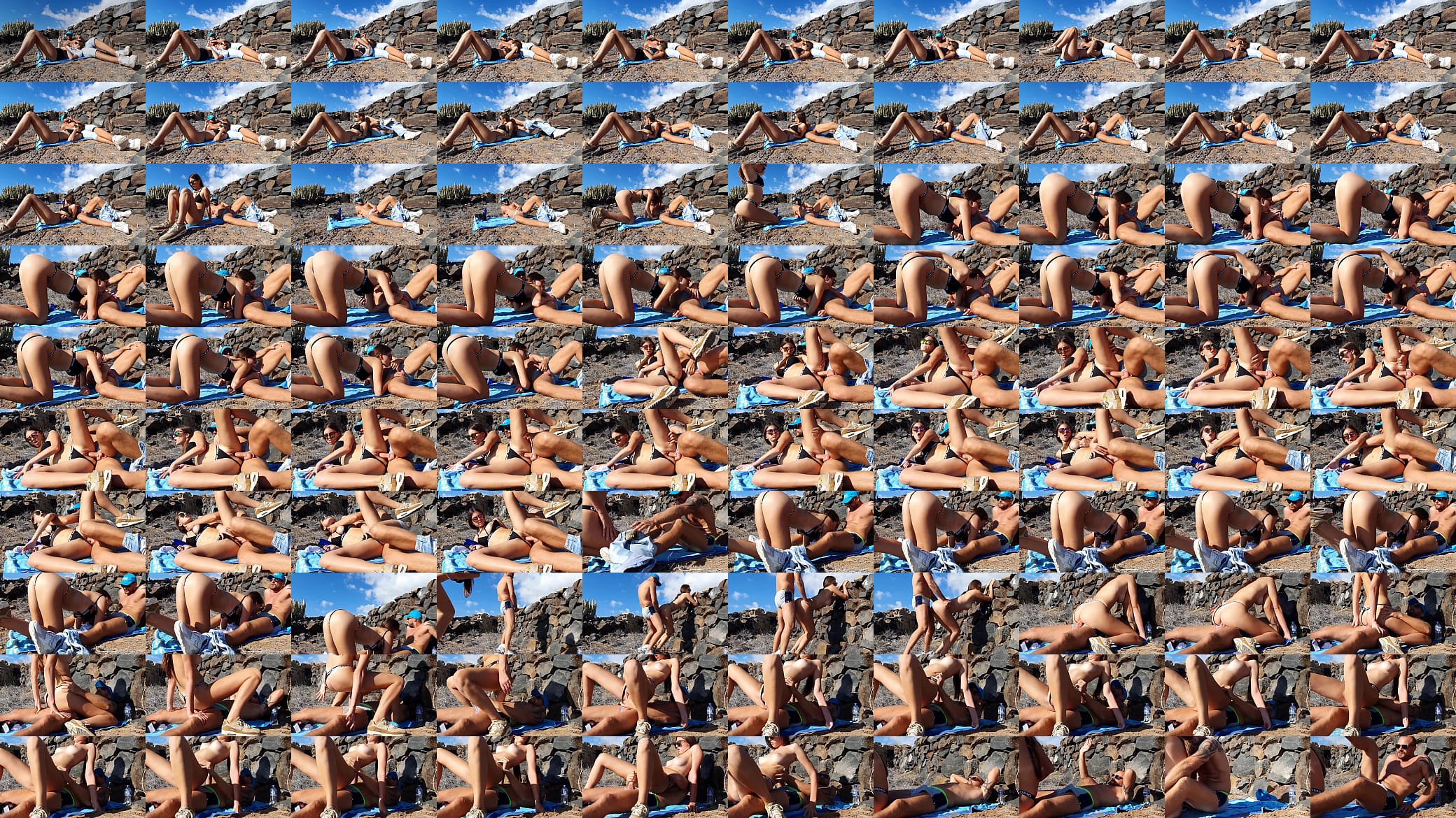 Leaked Vacation Outdoor Sex Tape with 18yo Brunette Perfect Teen - Yoya Grey Sex Tape 预览图