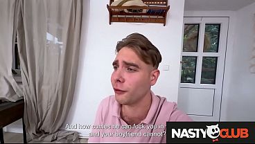 NASTY CLUB - Teen Luna Bunny CUCKOLD anal sex