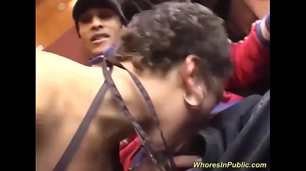 crazy real groupsex orgy in a public train