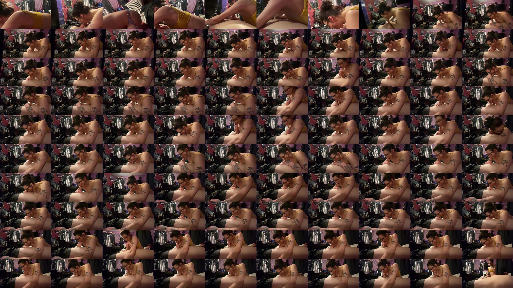 Everyday when he comes home from work I give him a blow job and swallow my daily dose of cum. 预览图