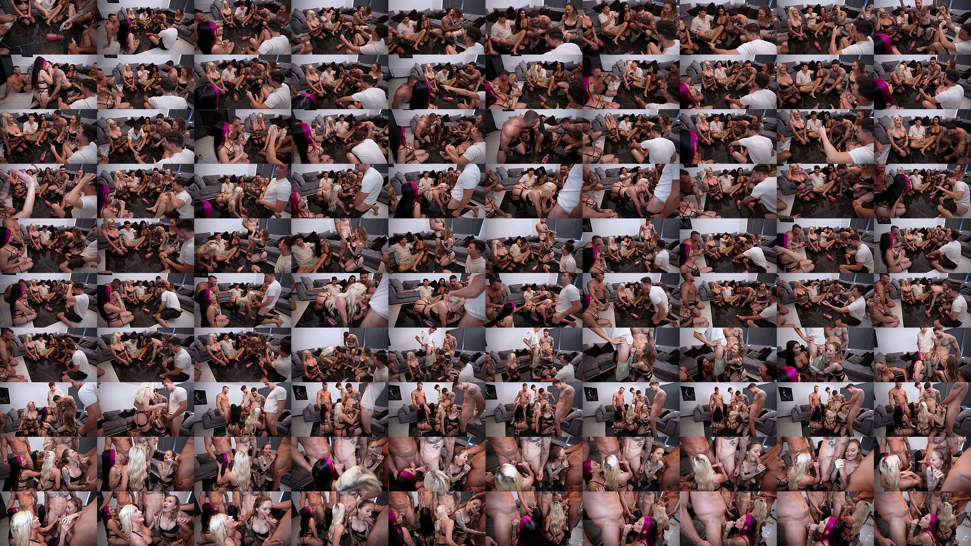 House of Famous Pornstars ends up in a wild Orgy Yasmina Khan &amp; Sienna Day &amp; Ivy Maddox &amp; Hayley Queen 预览图