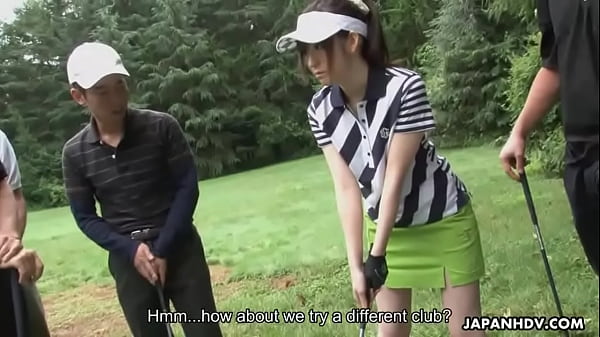 Download Video - Golfing can be fun when the clubs get sucked