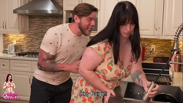 Paige Steele - Rough, Wet Kitchen Sex