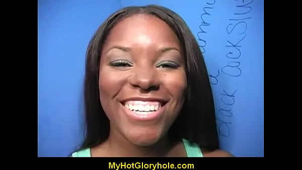 Nasty Girl Enjoys Gloryhole Cocksucking 9