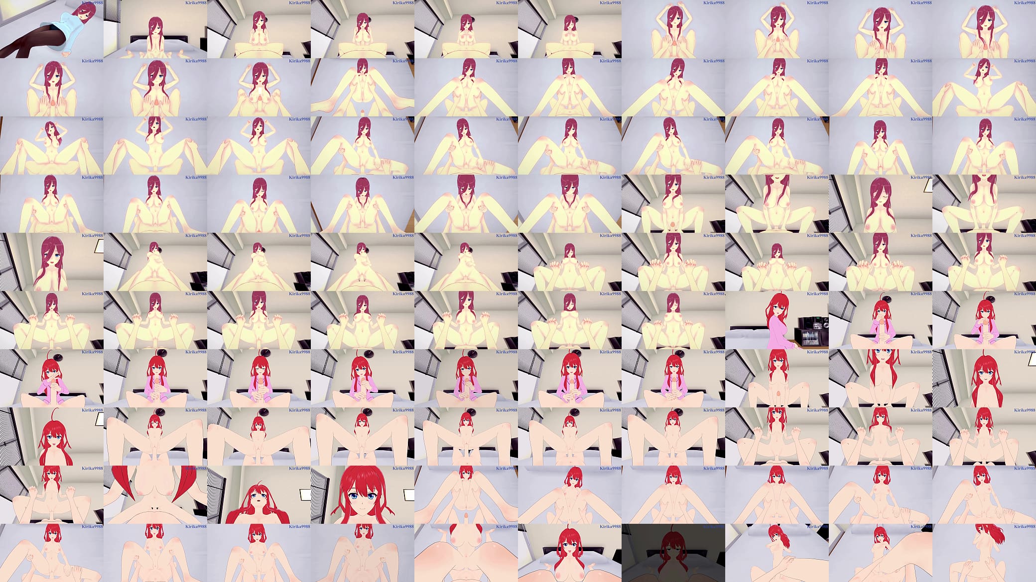 Miku Nakano and Itsuki Nakano intense sex. - The Quintessential Quintuplets POV Hentai 预览图