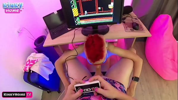 Retro style blowjob - NES sucking
