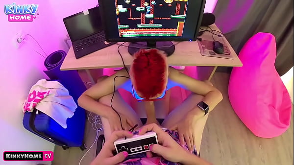 Retro style blowjob - NES sucking
