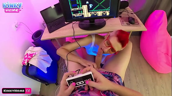 Retro style blowjob - NES sucking