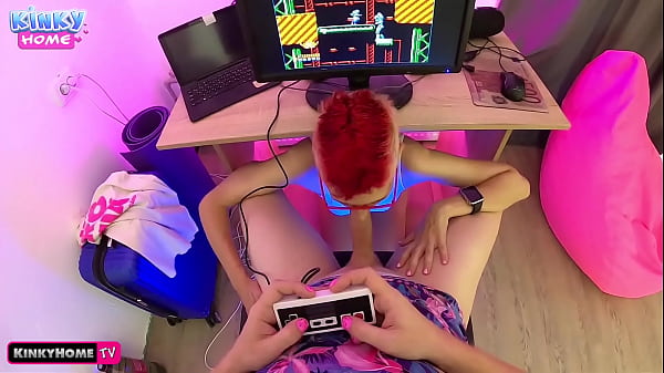 Retro style blowjob - NES sucking