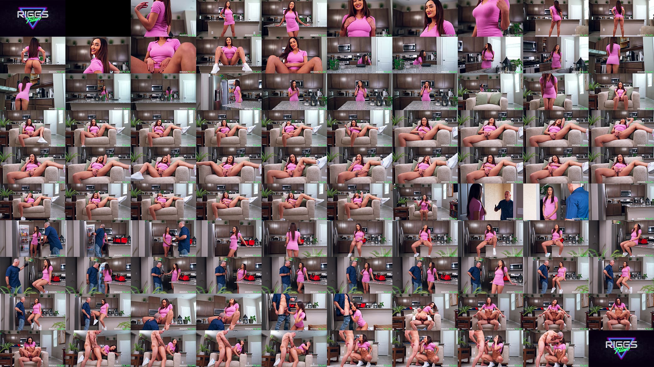 Chloe Amour Fucking a Big Cock &amp; Getting a Huge Facial 预览图