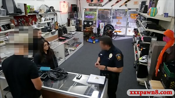 Couple bitches try to steal and punished by pawn keeper