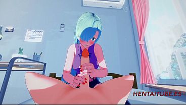 Seven Deadly Sins Hentai - Eliza Handjob and Blowjob - 3D Hentai