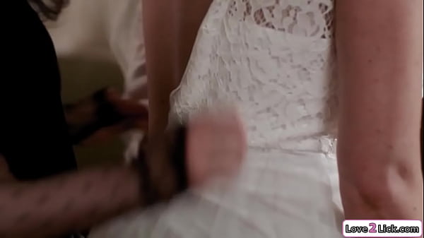 Milf licks maid of honor before wedding