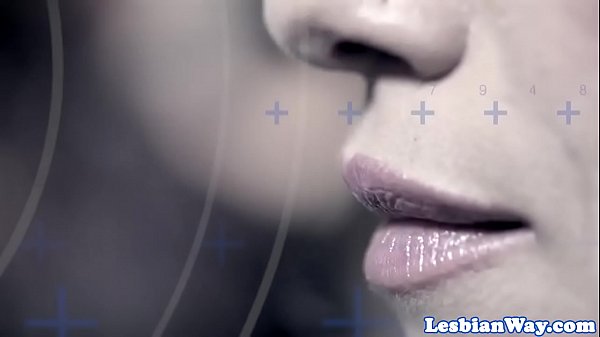 Lesbian beauty pussylicking busty babe