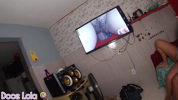 Hot boss had sex with her TV technician.