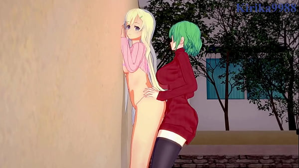 Download Video - Hikage and Yomi intense futanari sex&period; - Senran Kagura Hentai